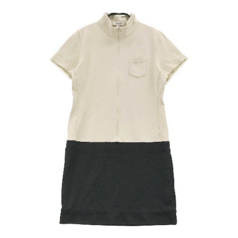 超激得，定番人気 CALVIN KLEIN GOLF カルバンクラインゴルフ CKL7800CP ハーフジップ 半袖ワンピース ベージュ系 L 240001991675 ゴルフウェア(スカート)｜売買されたオークション情報、yahooの商品情報をアーカイブ公開 スカート