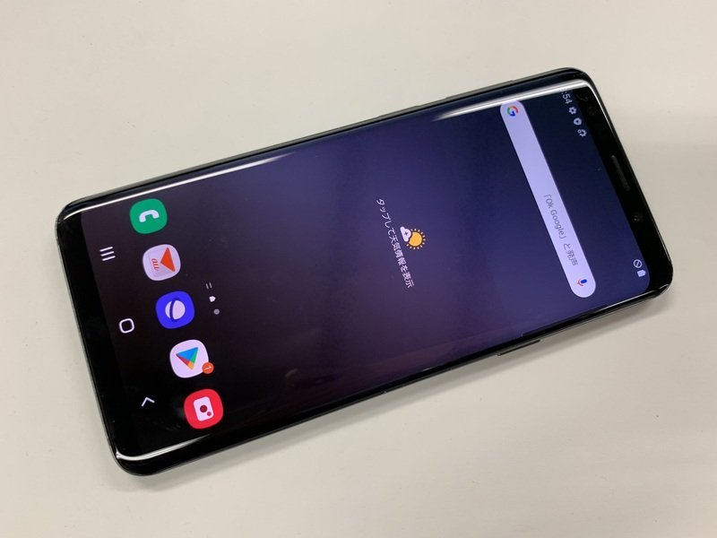 DN895 SIMフリー Galaxy S9 SCV38 ジャンク S9 SCV38 Galaxy [C [64GB