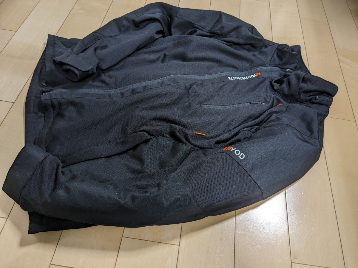 HYOD メッシュジャケット STJ039DN ST-S LUNY D30 PARKA ブラック 3L 