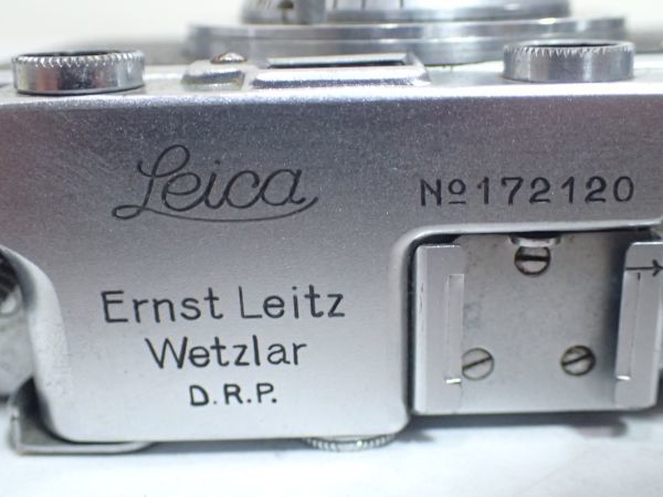 豊JE155/6自〇LEICA ライカ DRP Ernst Leitz Wetzlar Elmar f=5cm 1:3.5