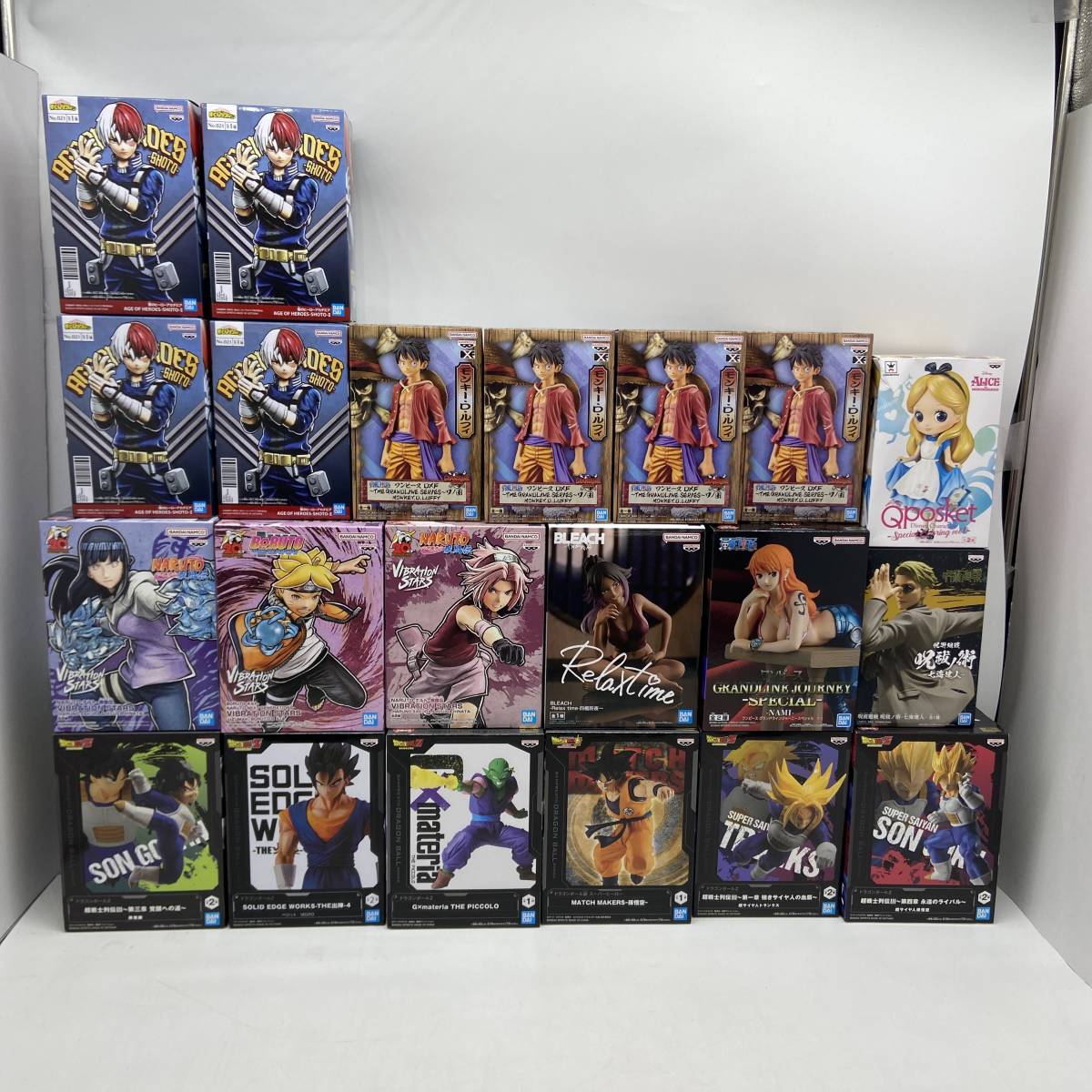 1円～】箱無し フィギュア まとめ売り ナルト 犬夜叉 鬼滅の刃 アトム