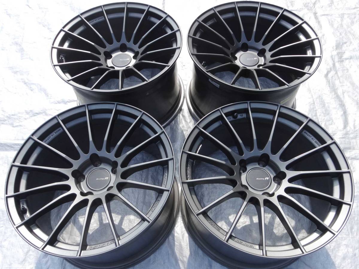  軽量 コンケイブ エンケイ RS05RR 18in 9.5J+22 11J+30 PCD120 4本 BMW レクサス ENKEI Racing R Matte Dark Gunmetallic ガンメタ(5穴)｜売買されたオークション情報、yahooの商品情報をアーカイブ公開 - オークファ 5穴