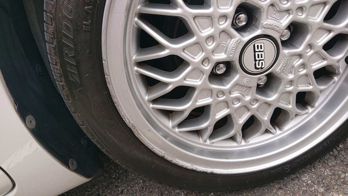 ゴルフ2 15インチ純正BBS ホイルのみ四本 BBS 15インチ VW ゴルフ3