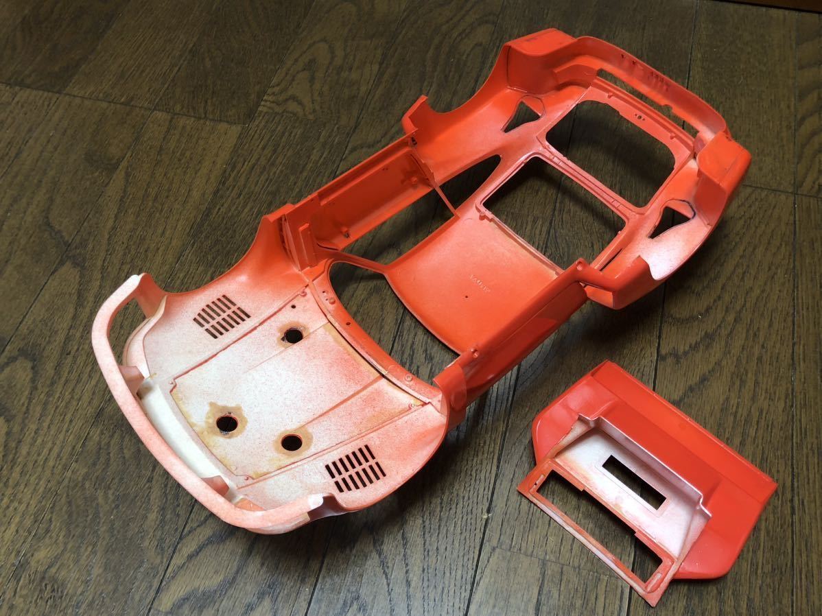 ◇タミヤTAMIYA『旧車 ポルシェ935』ボディーパーツ中古品 ジャンク