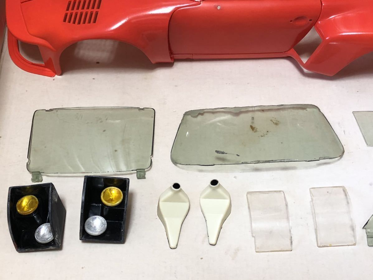 ◇タミヤTAMIYA『旧車 ポルシェ935』ボディーパーツ中古品 ジャンク