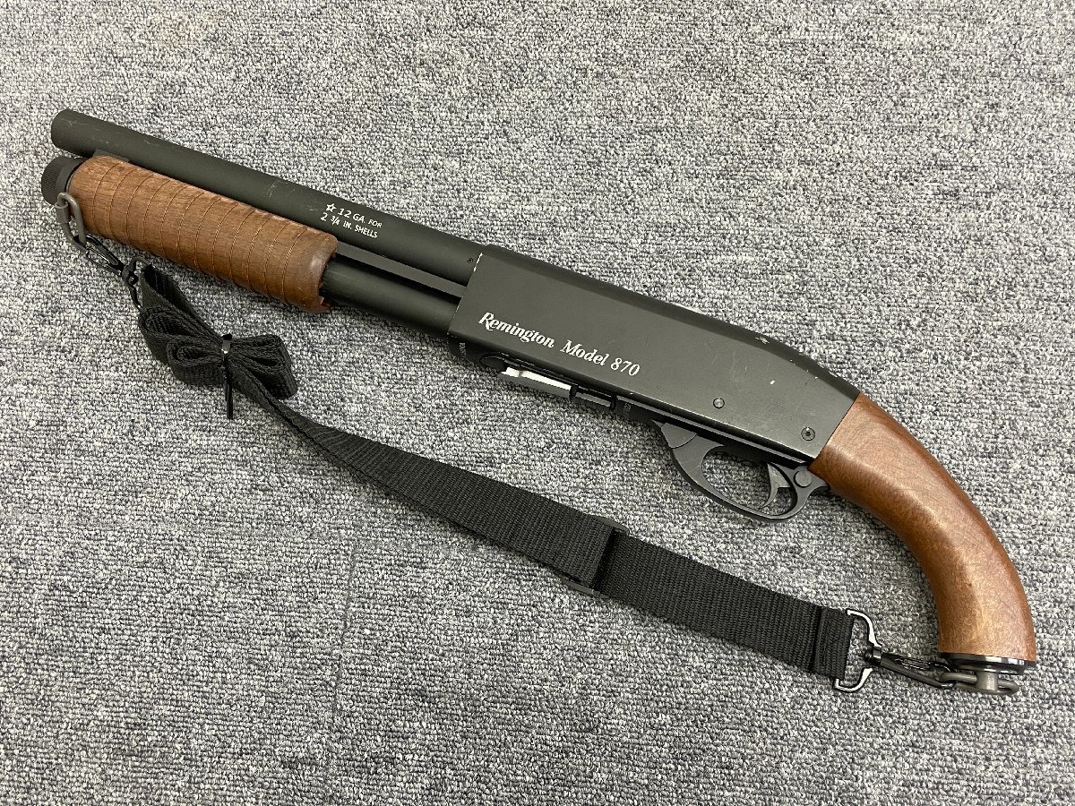 Remington/レミントン S&T M870 エアーショットガン 12GA 2 3/4 IN SHELLS エアガン トイガン ミリタリー 現状