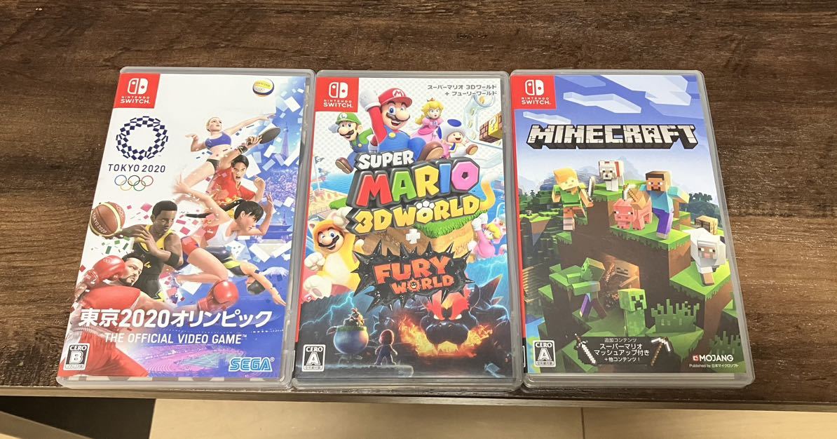 豊富な，新作登場 Nintendo Switch マイクラ スーパーマリオ3Dワールド 東京2020オリンピック 3セット(ニンテンドースイッチソフト)｜売買されたオークション情報、yahooの商品情報をアーカイブ公開 - オークファン ニンテンドースイッチソフト