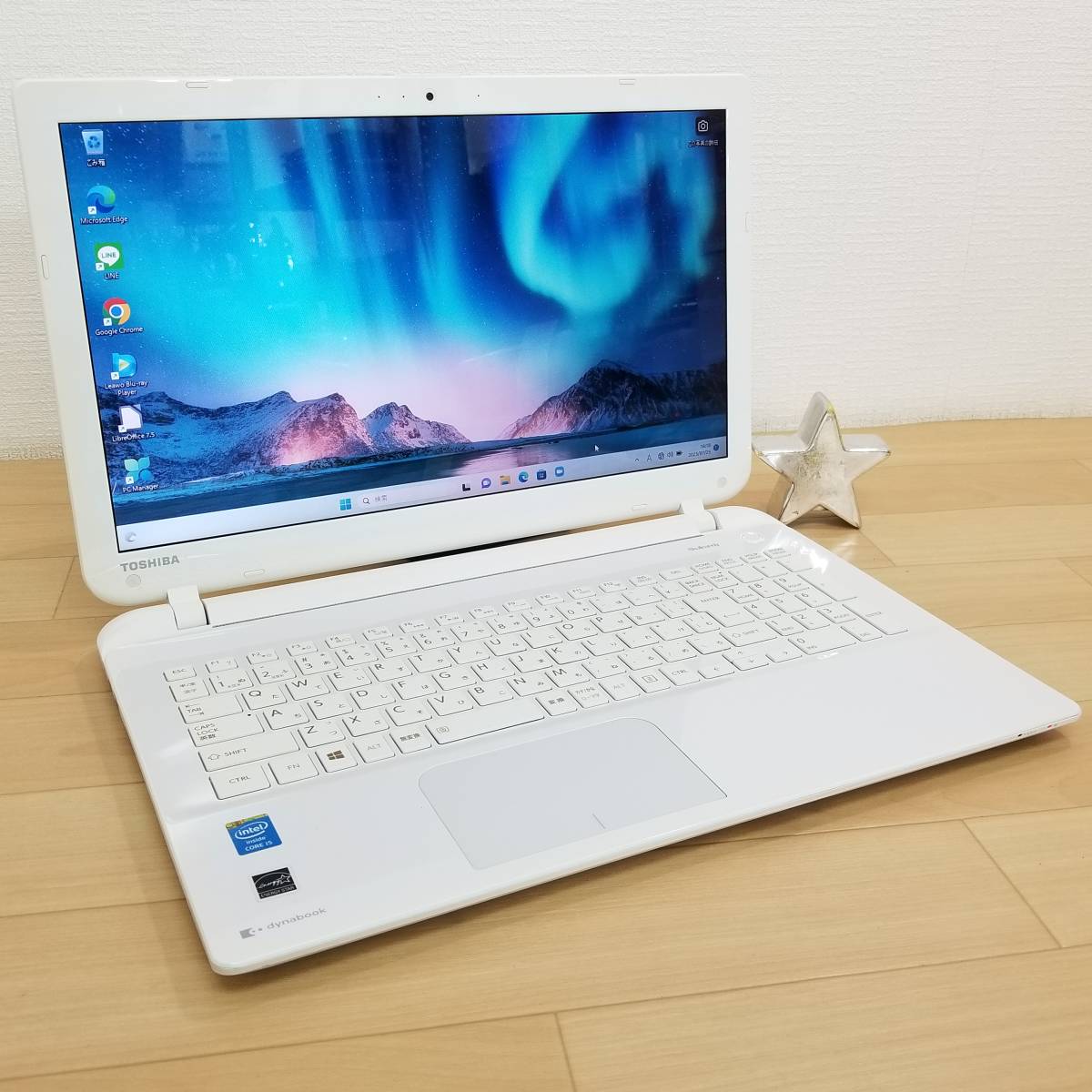 美品/即決特典付!メモリ16GB/高性能i5(ターボ)/Webカメラ/バッテリー良好/Office/スピード出荷/Win11/薄型・即使用可ノートPC・東芝(D3470)