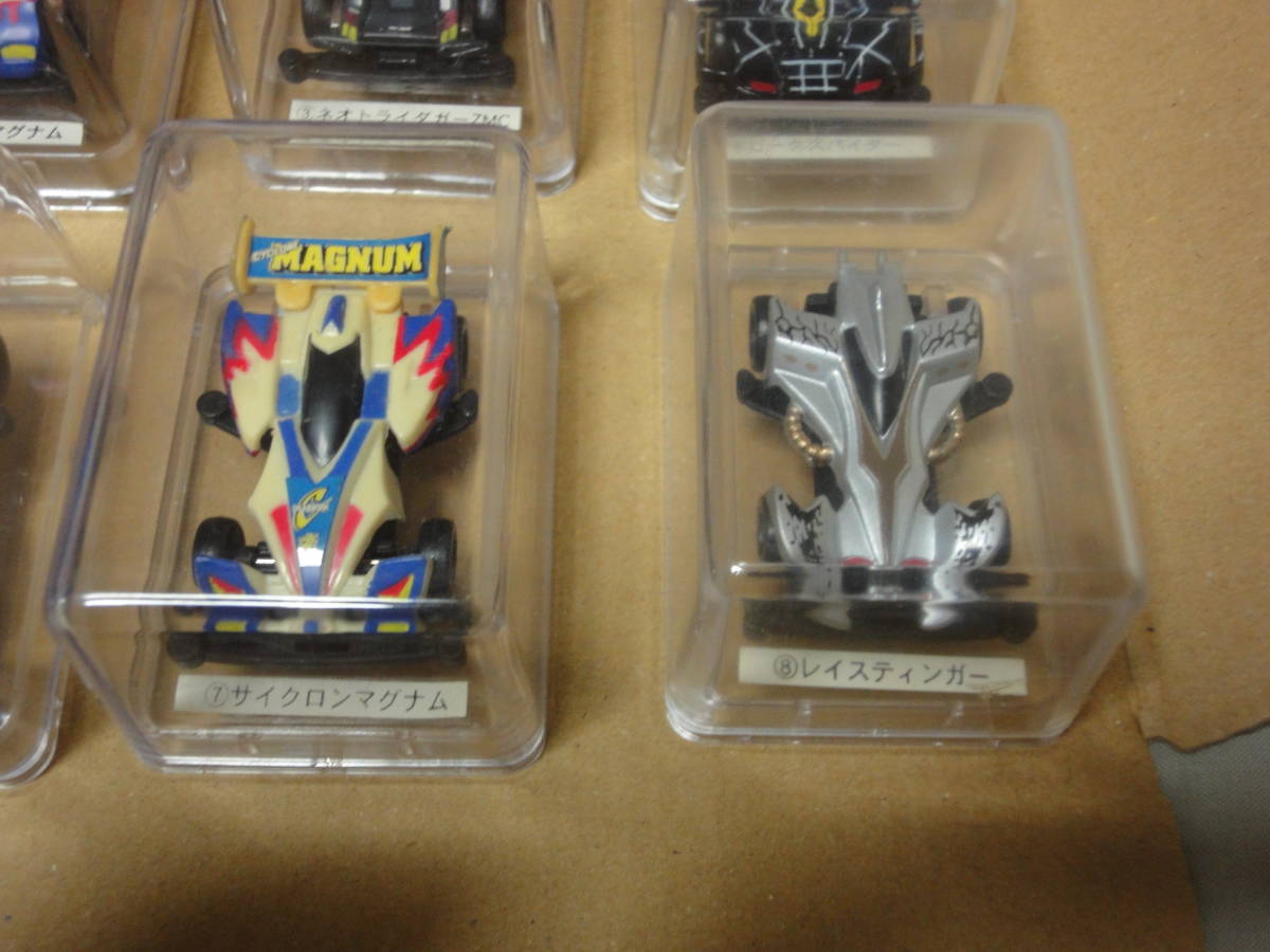 中古 ミニ四駆 ミニチュア 8台セット 爆走兄弟 レッツ＆ゴー(田宮模型 