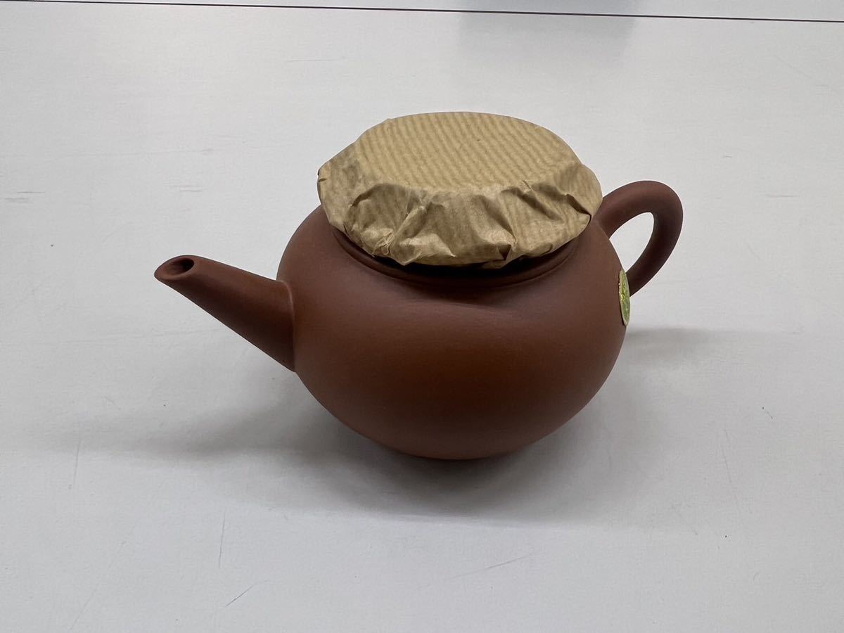 宜興朱泥急須 1970年代 中国茶道具 大きさ幅：約12.7㎝×8.1