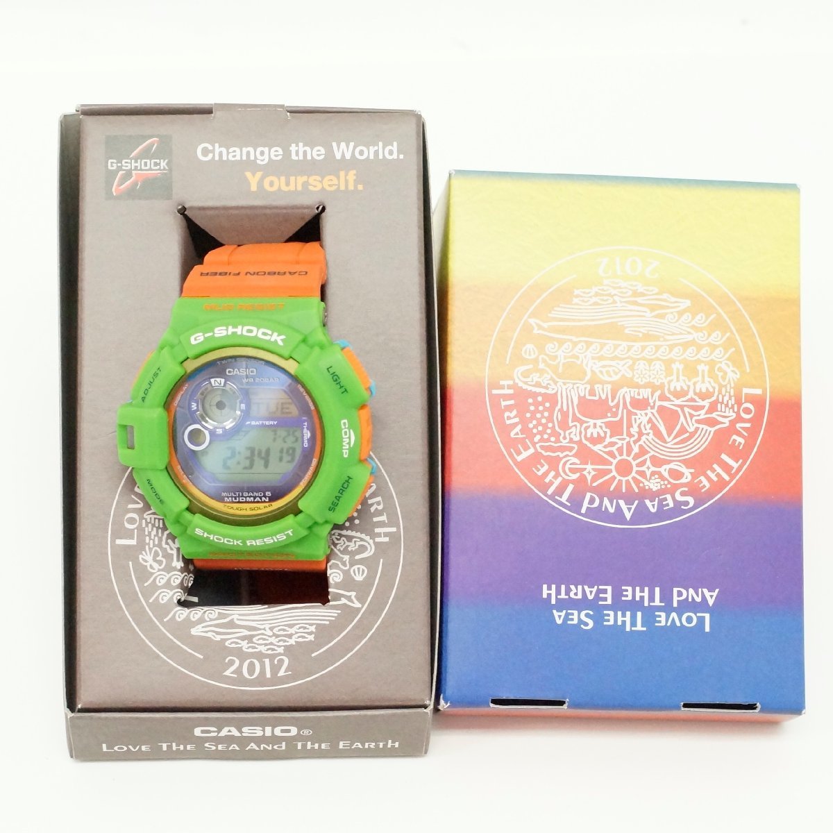 未使用 CASIO G-SHOCK ジーショック 腕時計 GW-9300K-3JR MUDMAN マッドマン 2012年限定