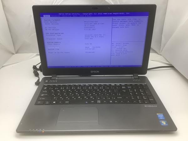 ジャンク!EPSON Endeavor NJ3900E○Core i7 4600M 2.9G 8G 500G 【公式