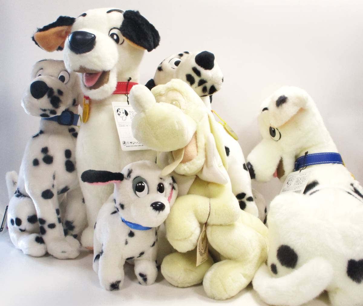 ジャムルK》hc07-157◇◇ Disney ディズニー ぬいぐるみ 6点セット