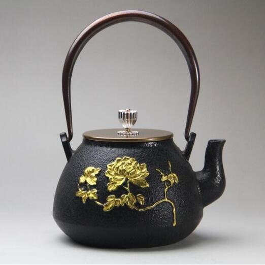 ★新品★南部鉄器 ★老鉄瓶 素肌鉄瓶 未塗装鉄器 提梁壺 対応 鉄やかん 鉄分補給 鉄びん