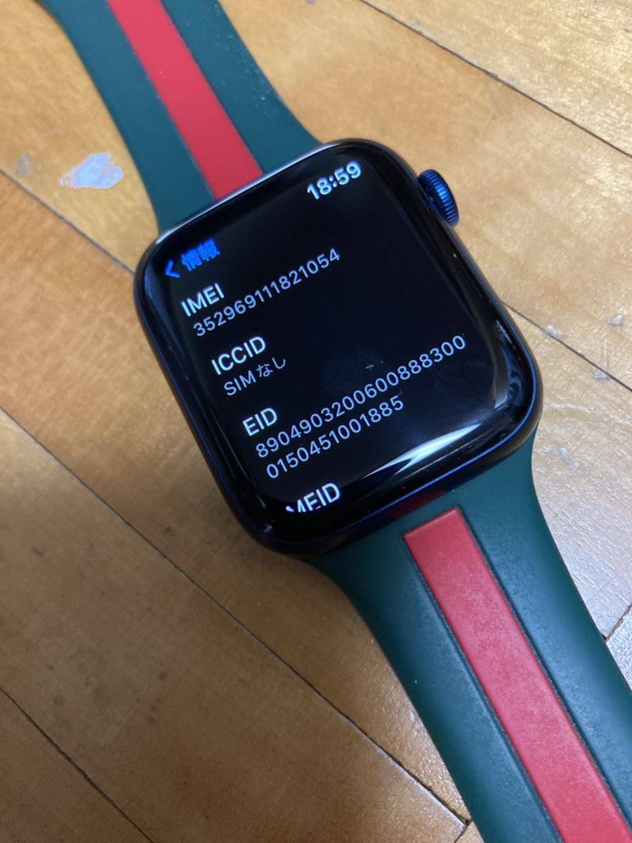 新作，100%新品 apple watch series6 44mm GPS+cellular ネイビー アップルウォッチ(スマートウォッチ本体)｜売買されたオークション情報、yahooの商品情報をアーカイブ公開 - オークファン スマートウォッチ本体