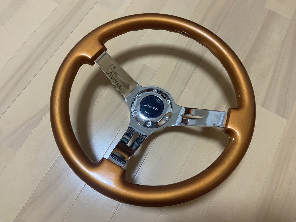 初期ロゴ Avenue Performance USDM アベニュー ステアリング Avenue