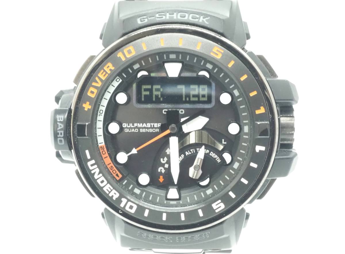 【低価，得価】 10 同様 ガルフマスター GWN-Q1000MC-1AJF 電波 クワッドセンサー スマートアクセス(G-SHOCK)｜売買されたオークション情報、yahooの商品情報をアーカイブ公開 - オークファン G-SHOCK