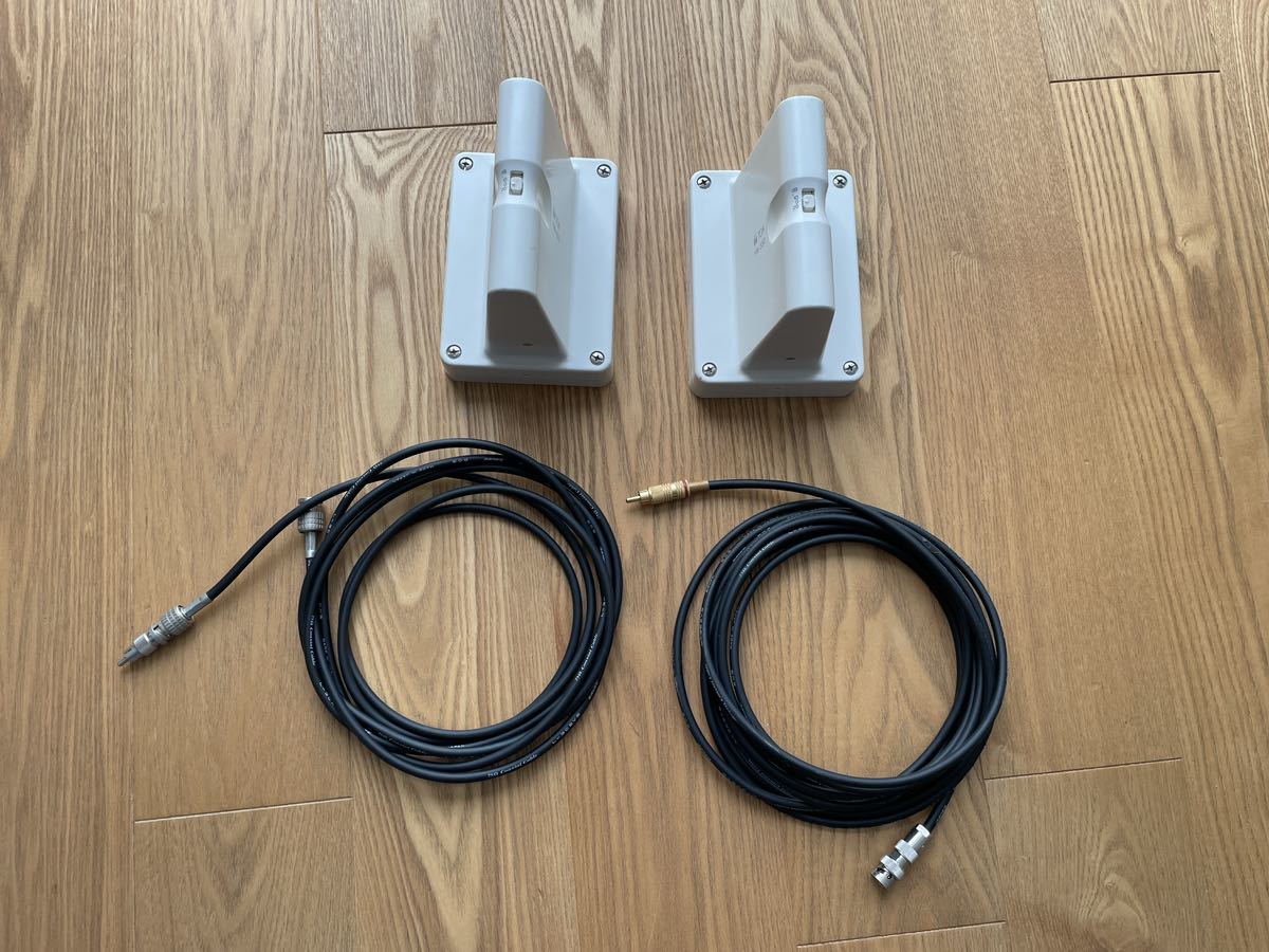 TOA ワイヤレスマイクアンテナ YW-550 2個セット 壁取付用ワイヤレス