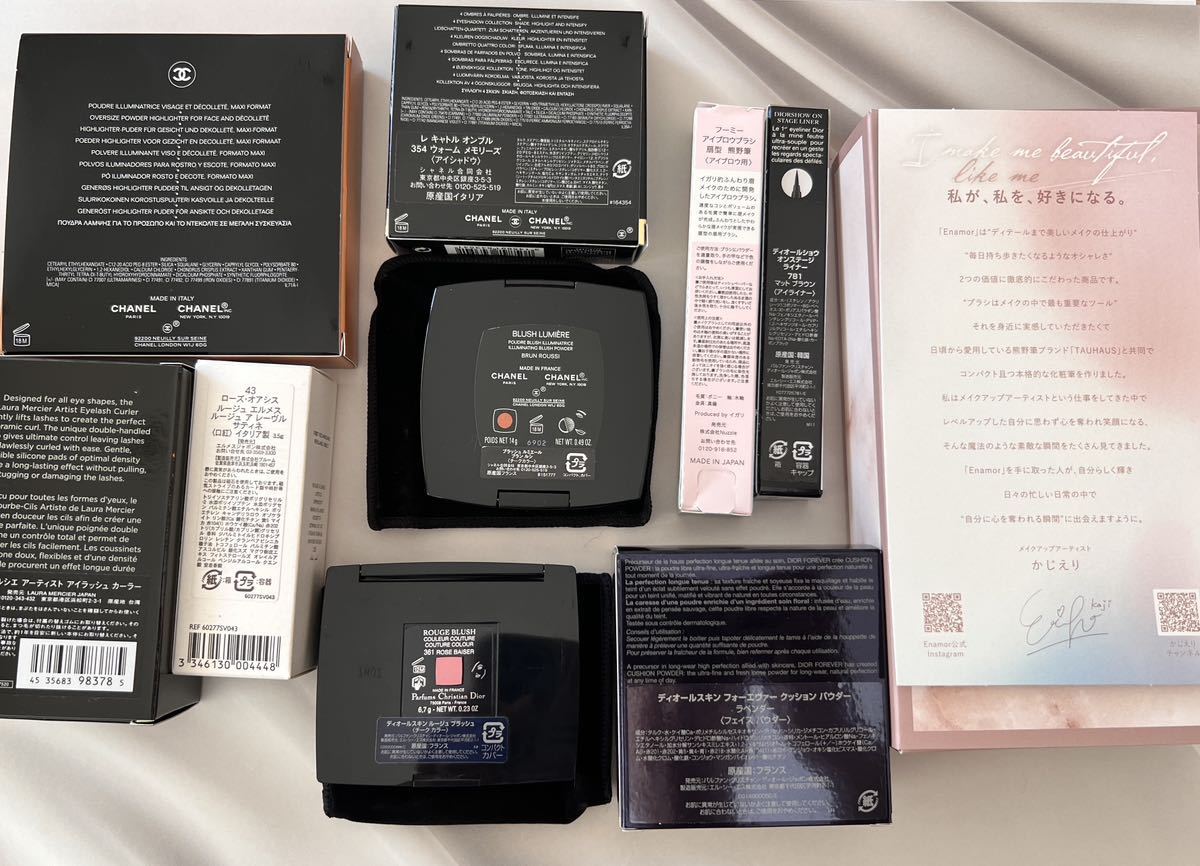中古】CHANEL・Diorなどコスメ10点セット CHANEL シャネル ディオール