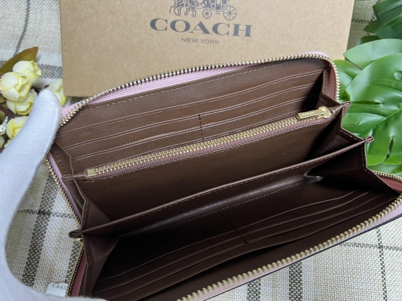 コーチ COACH 長財布 財布 シグネチャー アコーディオン ジップ