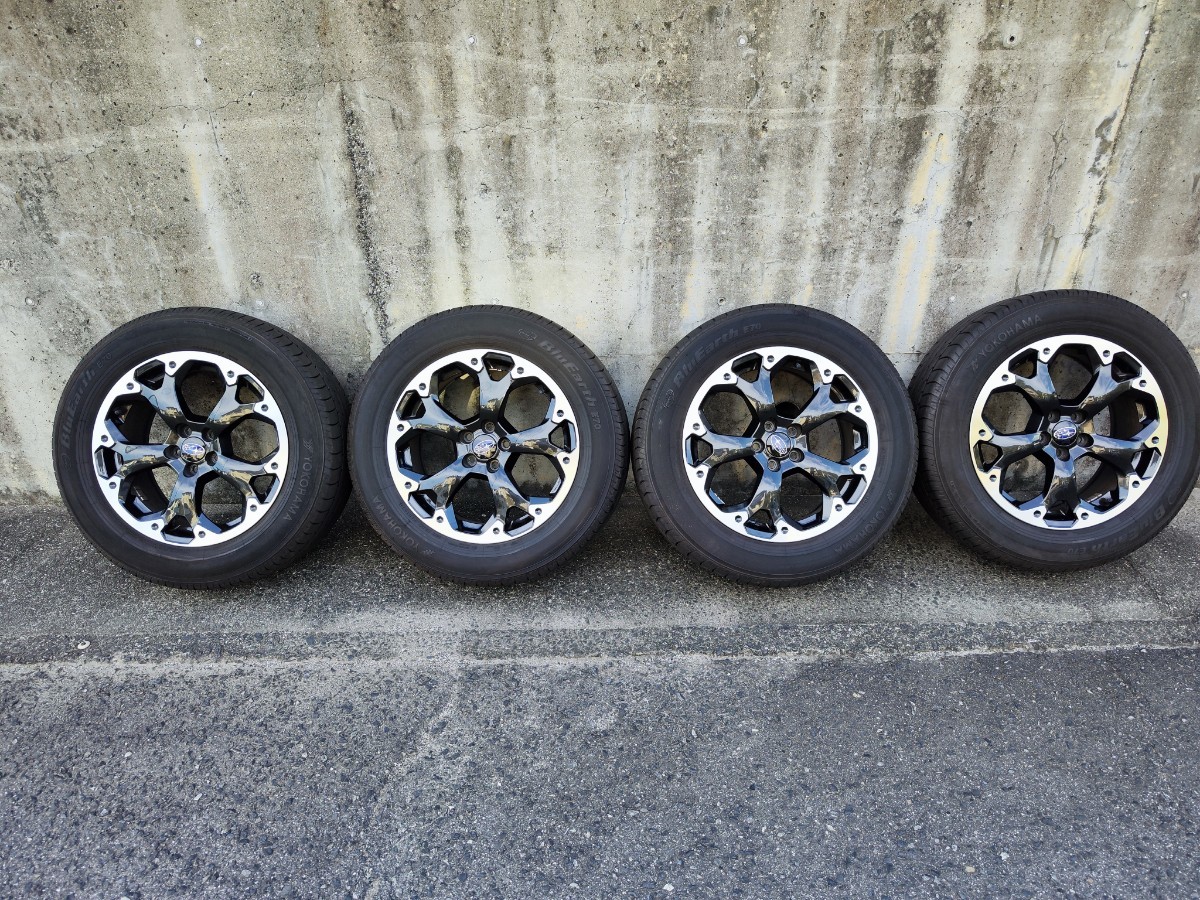 スバル XV 純正 バリ溝 225/60R17 ホイールセット インプレッサ