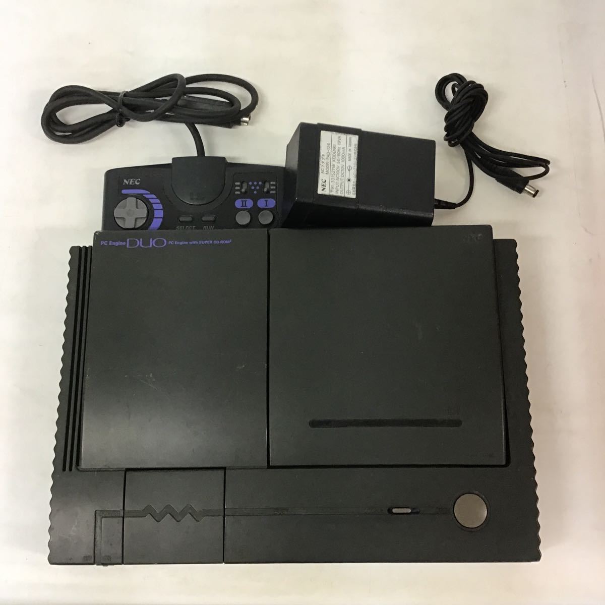 PCエンジン 本体 NEC - DUO-R コントローラー Yahoo!オークション DUO