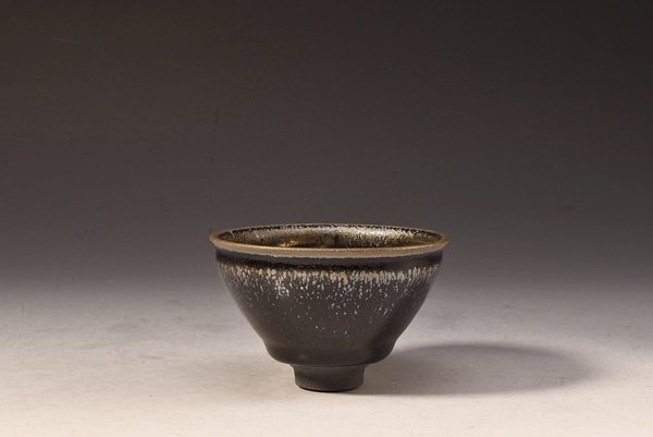 久世仁之　黒辰杯窯変天目杯 久世仁之 黒辰 杯 天目 窯変 曜変 ぐい呑 酒器 割引