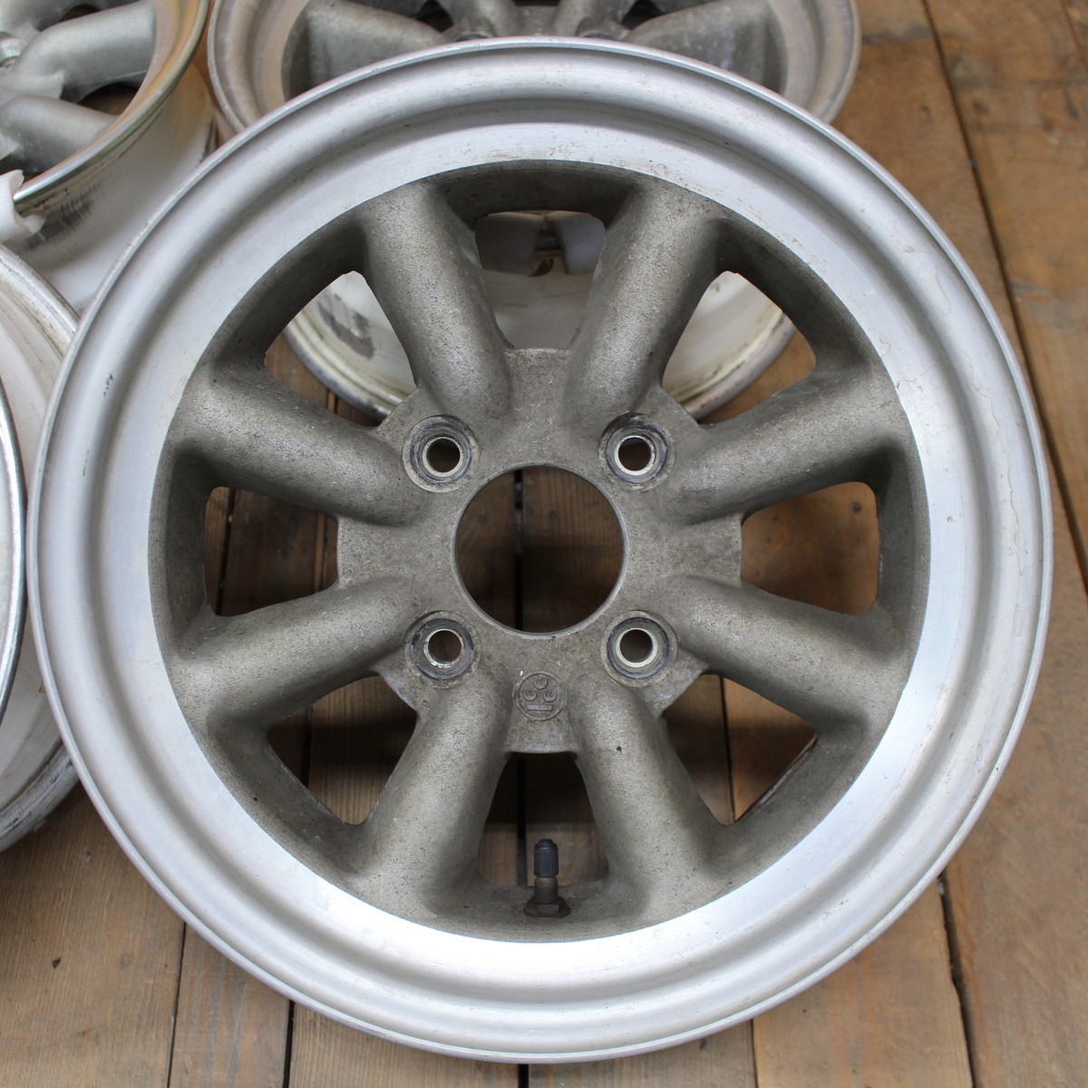 ワタナベ　１４ インチ 8本スポーク アルミホイール タイヤセット　2本 ワタナベ RSワタナベ | type fitting 14×5.5J RS WATANABE 8スポーク