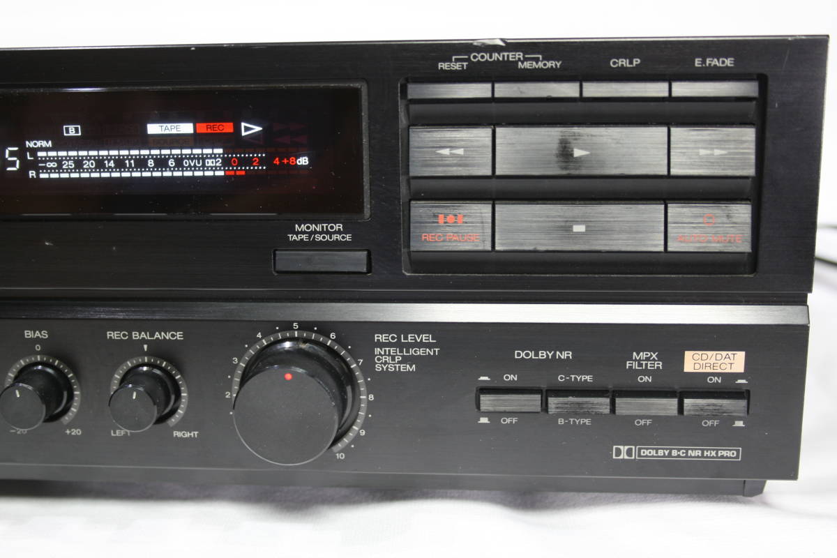 AKAI 3HEADデュアルキャプスタン、カセットデッキGX-Z6100動作品