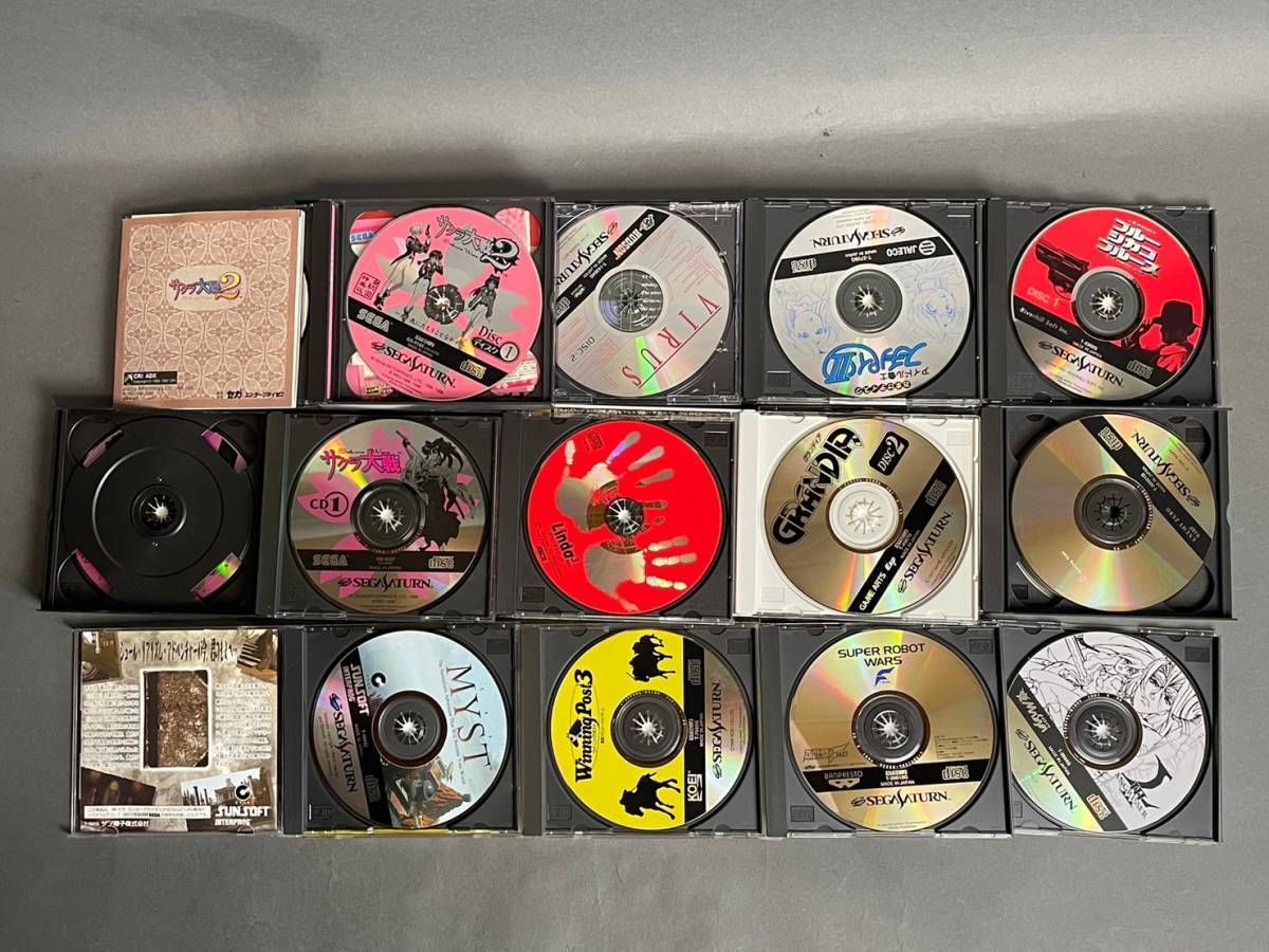 YN88 SEGA SATURN セガサターン ソフト 大量 まとめて 現状品 検