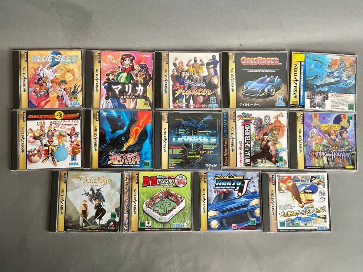 YN88 SEGA SATURN セガサターン ソフト 大量 まとめて 現状品 検