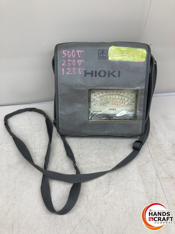 HIOKI HiTESTER - メグオームハイテスター⁄絶縁抵抗計 3452岩槻店