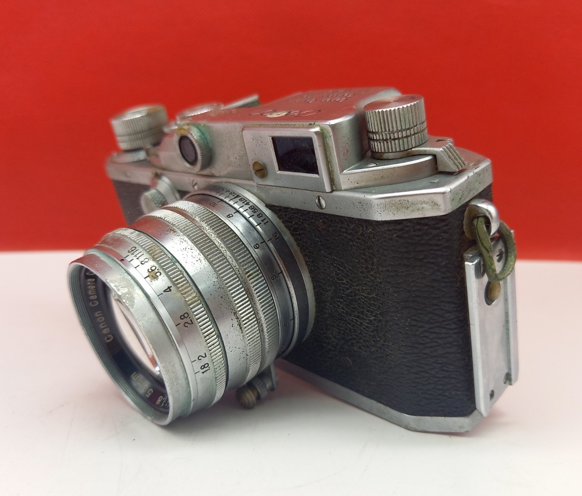 □A Canon IVSb ボディ 4Sb SERENAR 50mm F1.8 100mm F3.5 レンズ 動作 