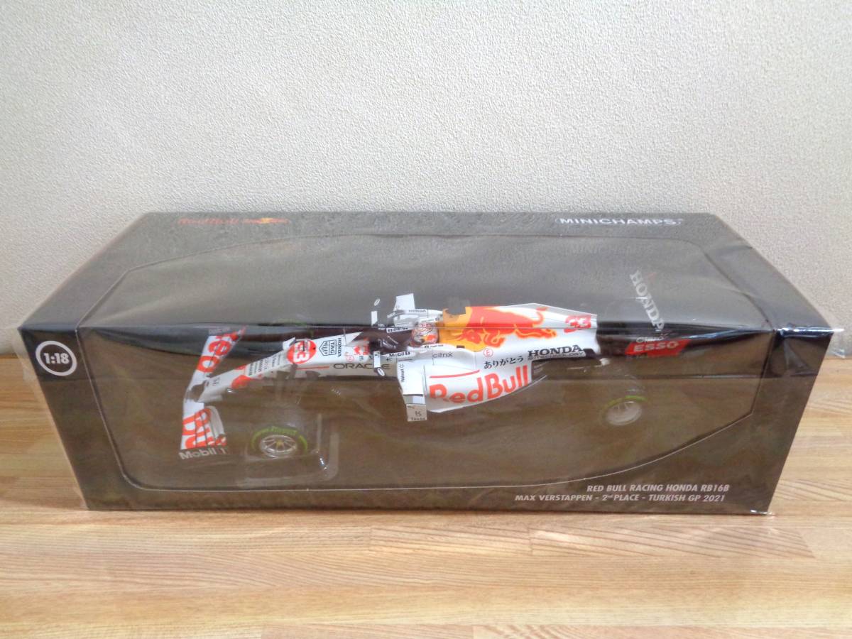 ミニチャンプス 1/18 レッドブル ホンダ RB16B マックス 