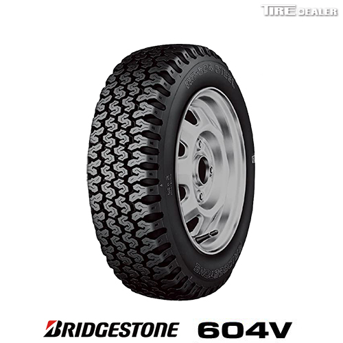 ブリヂストン 145R12 6PR BRIDGESTONE 604V RD-604 STEEL バン・小型