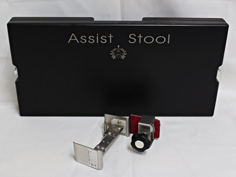 Assist Stool アシストスツール ASS-V ブラック 木製 ピアノ 補助台 +