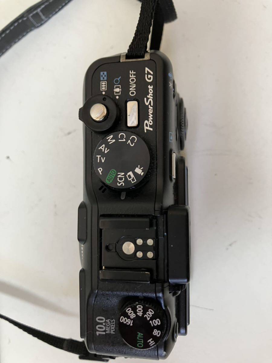 カメラ Canon POWER SHOT G7 電池なしのため通電・動作未確認 カバー