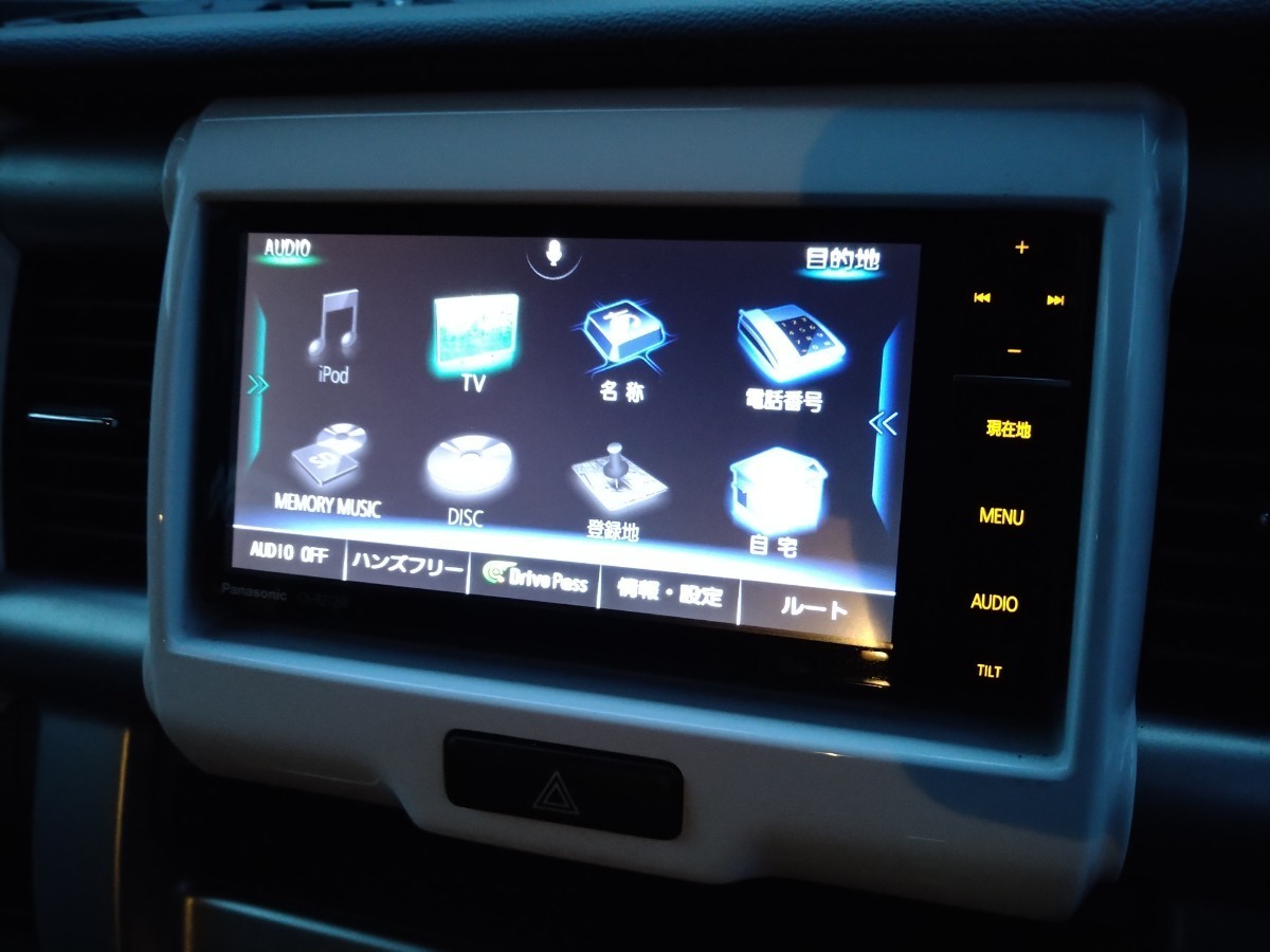 スズキ純正 Panasonic パナソニック メモリーナビ CN-RZ72WZA フルセグ