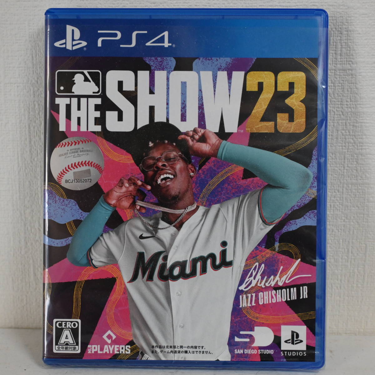 【PS4ソフト】MLB THE SHOW 23（英語版）購入特典:5，000Stubs コード未使用