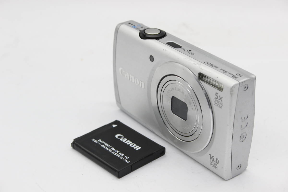 美品Canon デジタルカメラ PowerShot A2600 ピンク 【返品保証