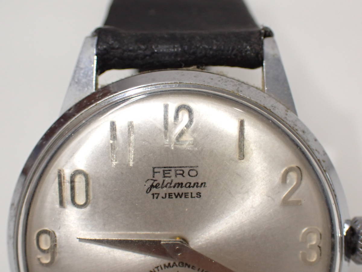 FERO 手巻き時計／2点【ジャンク品】 M井様専用FERO Feldmann 手巻き式