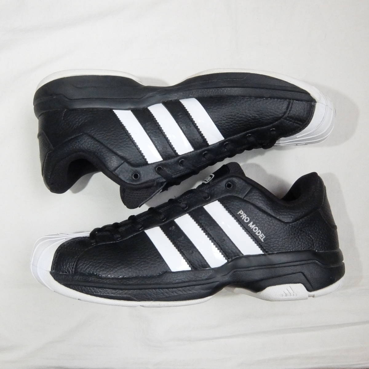 adidas Pro Model 2G Low ブラック ホワイト US10.5 / アディダス プロ 
