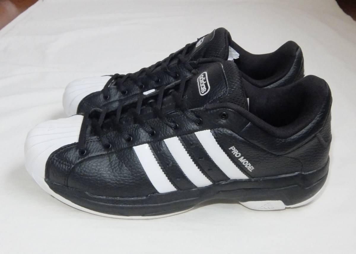 adidas Pro Model 2G Low ブラック ホワイト US10.5 / アディダス プロ 