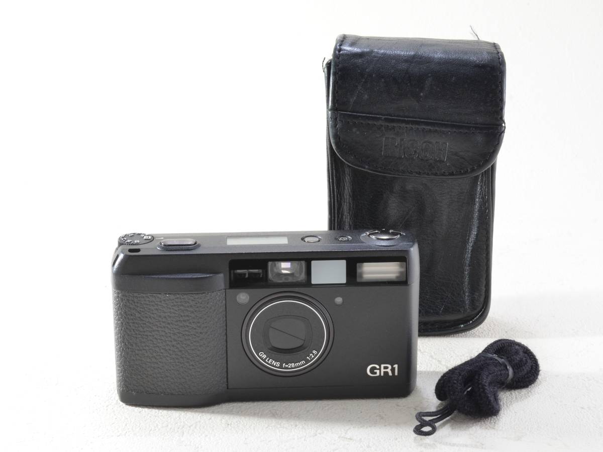 並品] RICOH (リコー) GR1 / 28mm F2.8 ブラック [保証](11089) 【公式