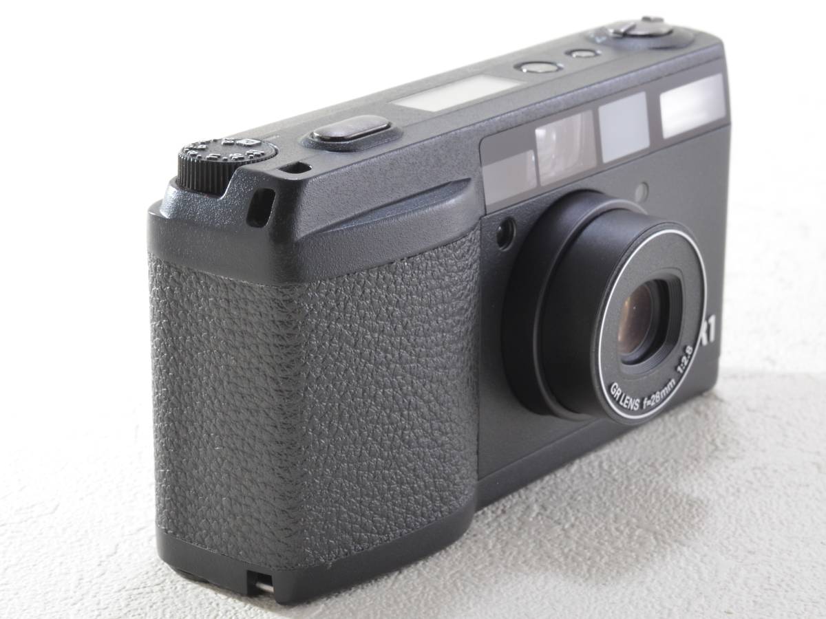 並品] RICOH (リコー) GR1 / 28mm F2.8 ブラック [保証](11089) 【公式
