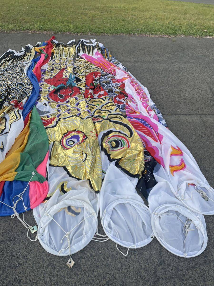 鯉のぼり こいのぼり フジサワ ナイロン青8m 鯉のぼり こいのぼり