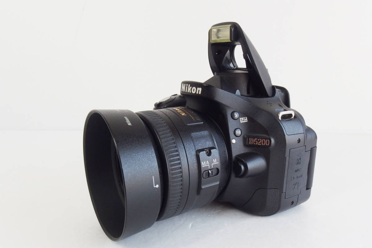 □NIKON D5200 AF-S 35mm F1.8G レンズセット おまけ有り 良品 【公式 