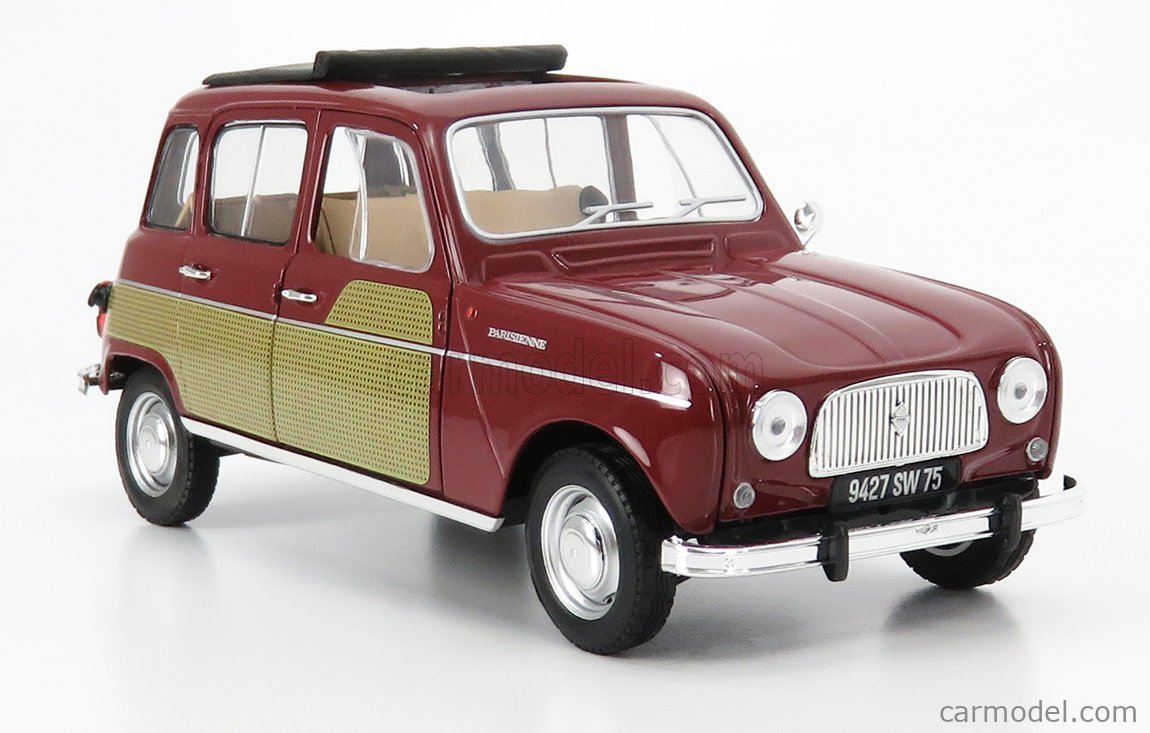 Norev ノレヴ 1/18 ミニカー ダイキャストモデル 1966年モデル ルノー RENAULT - R4L PARISIENNE パリジェンヌ 1966