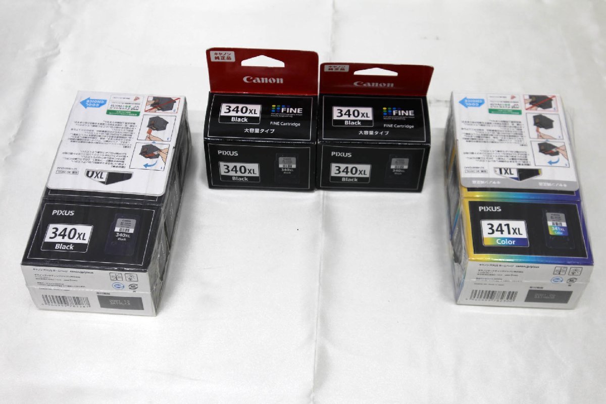 ジャンク品＞※取付期限切れ Canon インクカートリッジ BC-340XL×5個 BC 