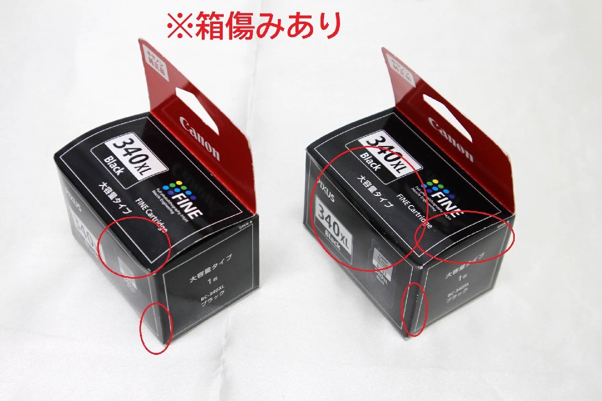 ジャンク品＞※取付期限切れ Canon インクカートリッジ BC-340XL×5個 BC 